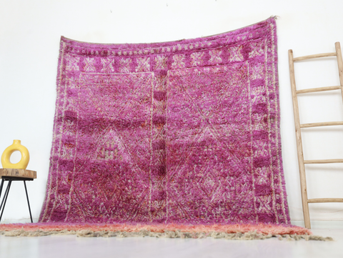 Yennan Vintage Moroccan Rug  6'8" x9'8"