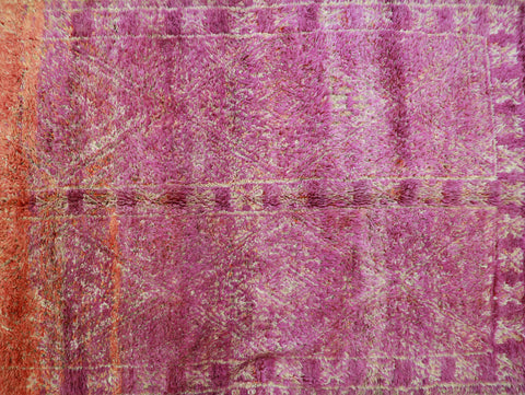 Yennan Vintage Moroccan Rug  6'8" x9'8"