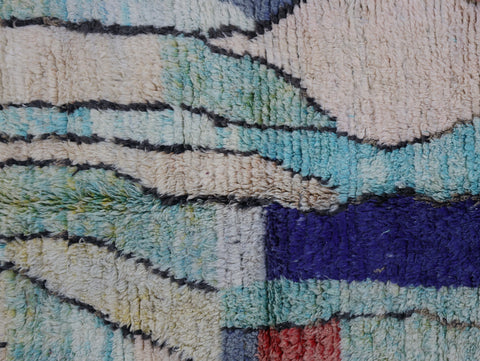 Amanar Moroccan Rug 5'0" x 8'9"