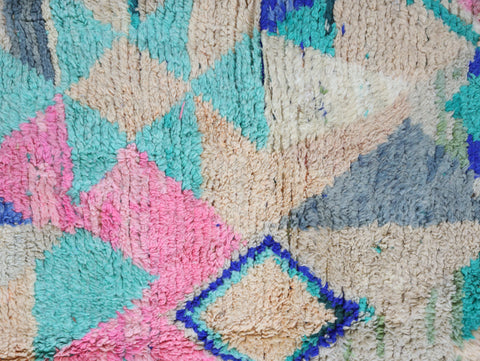 Amuzal  Moroccan Rug 4'8" x 7'9"