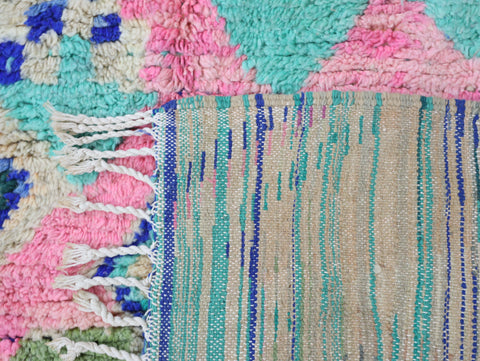 Amuzal  Moroccan Rug 4'8" x 7'9"