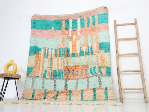 Tadmut Moroccan Rug 5'4" x 8'3"