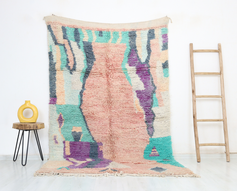 Tanghart Moroccan Rug 5'1" x 8'5"