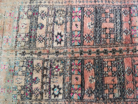 Akudad Vintage Moroccan Rug  5'8" x10'7"