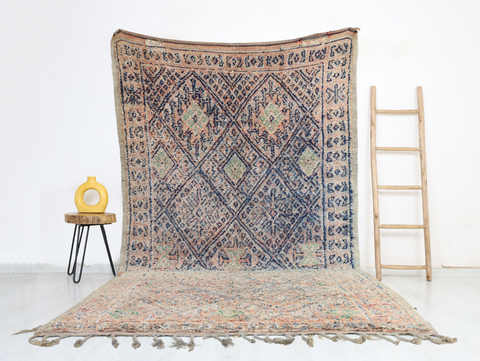 Alminda Vintage Moroccan Rug  6'2" x11'3"