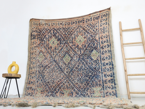 Alminda Vintage Moroccan Rug  6'2" x11'3"