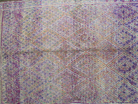 Kahina Vintage Moroccan Rug  6'4" x9'4"