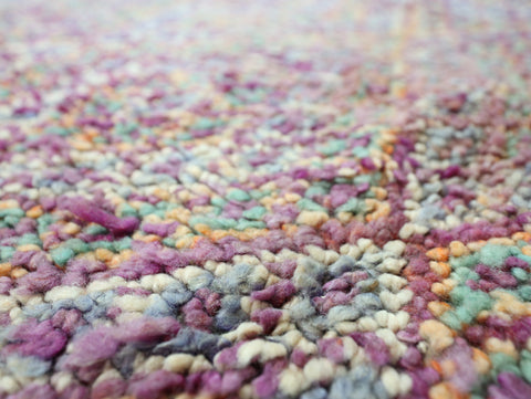 Kahina Vintage Moroccan Rug  6'4" x9'4"