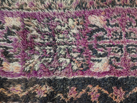 Azwar Vintage Moroccan Rug 6'4" x 10'6"