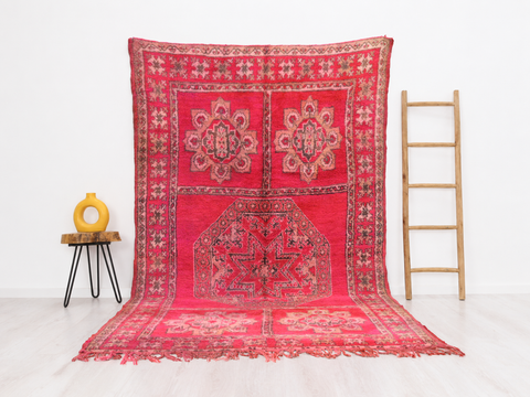 Amur Vintage Moroccan Rug 5'8" x 9'9"