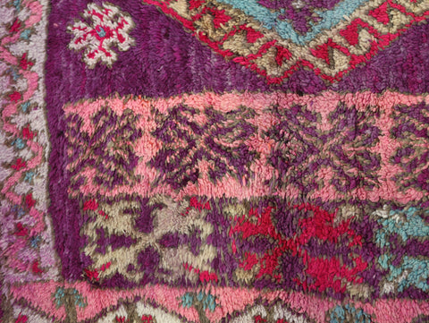 Yufir Vintage Moroccan Rug 6'4" x 11'3"