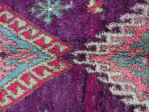 Yufir Vintage Moroccan Rug 6'4" x 11'3"
