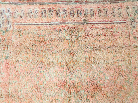 Maslayen Vintage Moroccan Rug  6'8" x9'8"