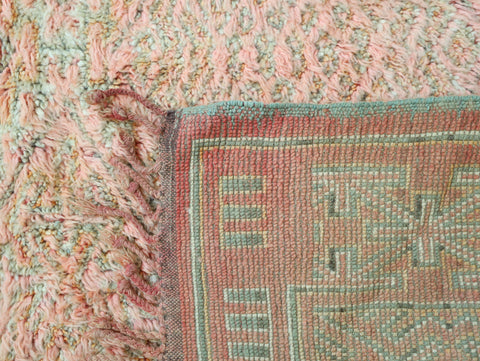 Maslayen Vintage Moroccan Rug  6'8" x9'8"