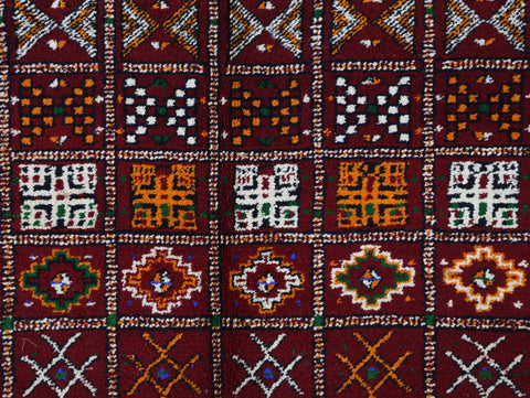 Afer Vintage Moroccan Rug 6'1" x 9'3"