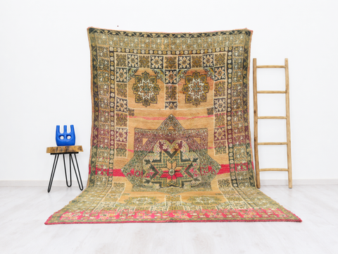 Tazlit Vintage Moroccan Rug 6'1" x 10'3"
