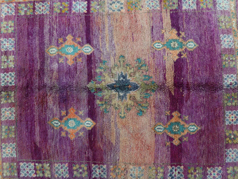 Tanfoust Vintage Moroccan Rug 6'6" x 8'7"
