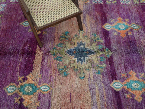 Tanfoust Vintage Moroccan Rug 6'6" x 8'7"
