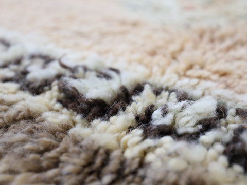 Tazrurt  Vintage Moroccan Rug  6'2" x9'5"