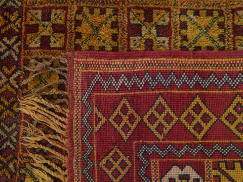 Tislaf Vintage Moroccan Rug 6'2" x 9'2"