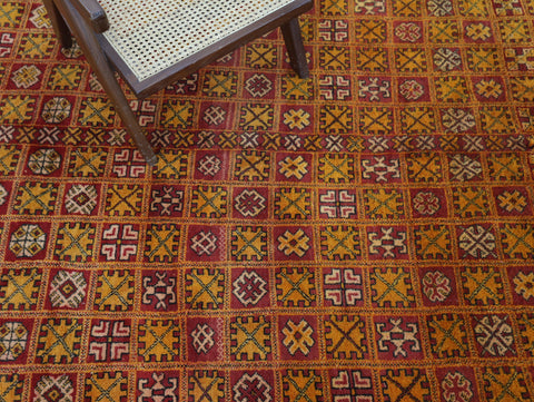 Tislaf Vintage Moroccan Rug 6'2" x 9'2"
