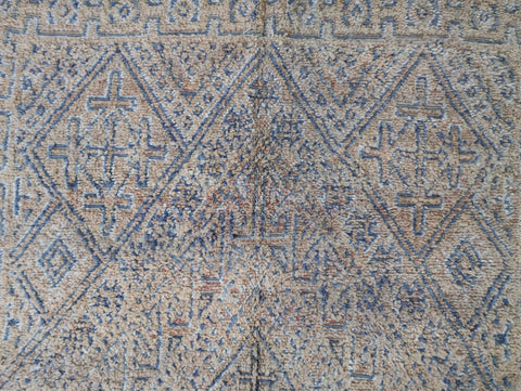 Tazrira Vintage Moroccan Rug  6'4" x10'2"