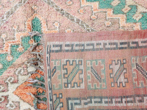 Asmawen Vintage Moroccan Rug  6'8" x11'8"