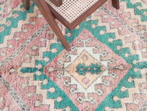 Asmawen Vintage Moroccan Rug  6'8" x11'8"