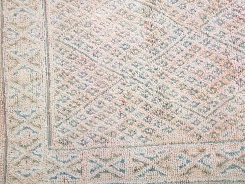 Azenzar Vintage Moroccan Rug  7'2" x11'1"