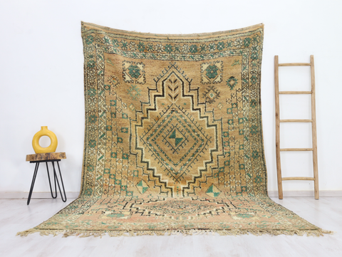 Uryan Vintage Moroccan Rug 6'4" x 10'0"