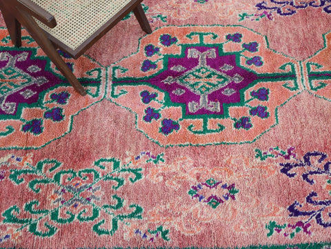 Aylan Vintage Moroccan Rug 6'3" x 12'1"