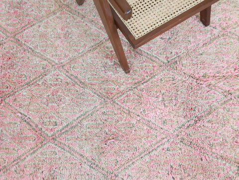 Amzwaru Vintage Moroccan Rug  6'5" x11'7"