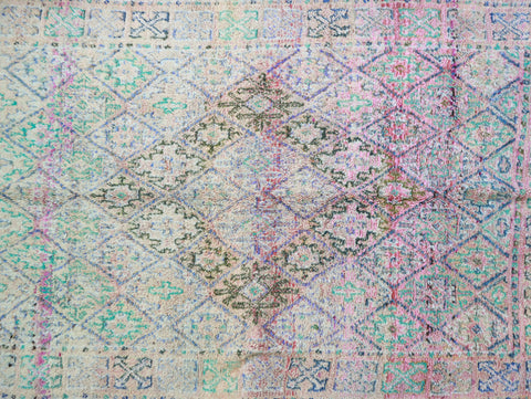 Tigmi Vintage Moroccan Rug  6'7" x11'4"