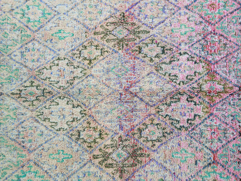 Tigmi Vintage Moroccan Rug  6'7" x11'4"