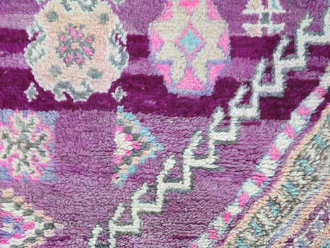 Uksas Vintage Moroccan Rug 6'8" x 13'1"