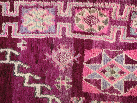 Uksas Vintage Moroccan Rug 6'8" x 13'1"