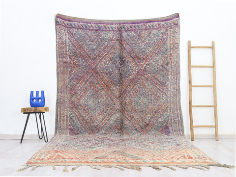 Tafat Vintage Moroccan Rug 6'6" x 11'0"