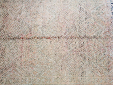 Imnayen Vintage Moroccan Rug  7'1" x11'4"