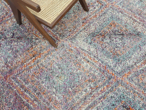 Tafat Vintage Moroccan Rug 6'6" x 11'0"