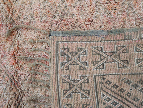 Imnayen Vintage Moroccan Rug  7'1" x11'4"