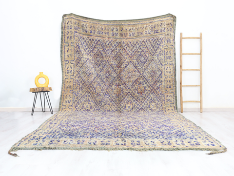Agizul Vintage Moroccan Rug 7'2" x 12'5"