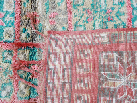 Tawenza Vintage Moroccan Rug  6'2" x10'3"