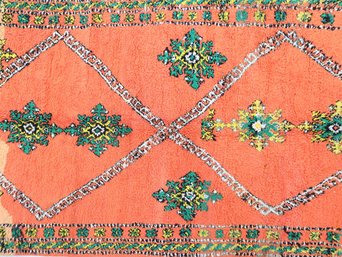 Asaslu Vintage Moroccan Rug 4'5" x 9'3"