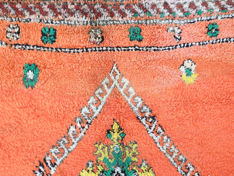 Asaslu Vintage Moroccan Rug 4'5" x 9'3"