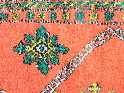 Asaslu Vintage Moroccan Rug 4'5" x 9'3"