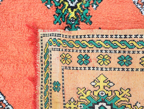 Asaslu Vintage Moroccan Rug 4'5" x 9'3"