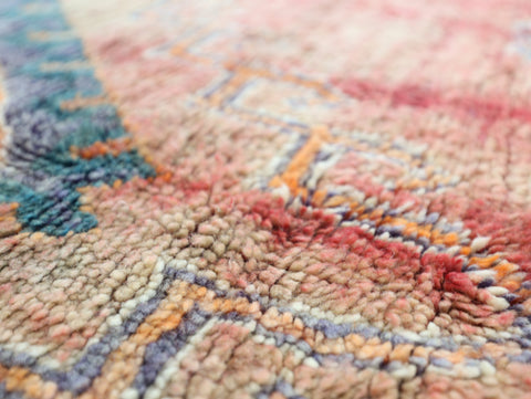 Tura Vintage Moroccan Rug 7'2" x 11'5"