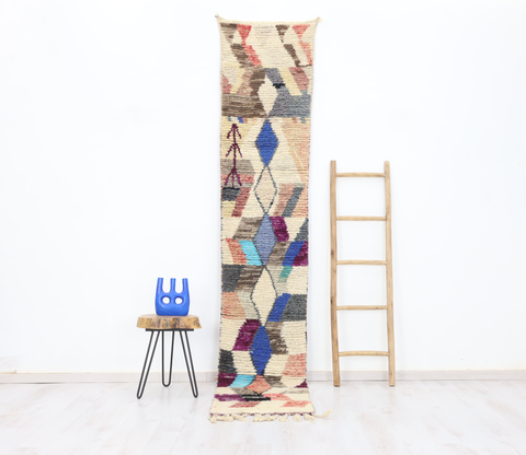 Ziri Moroccan Rug 2'0" x 10'4"