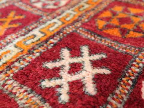 Taziri Vintage Moroccan Rug  5'6" x 10'4"