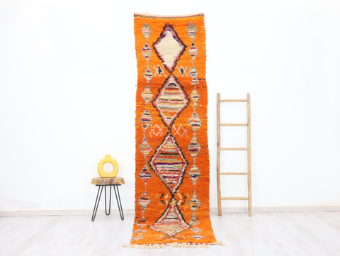Ignwan Moroccan Rug 2'6" x 10'6"